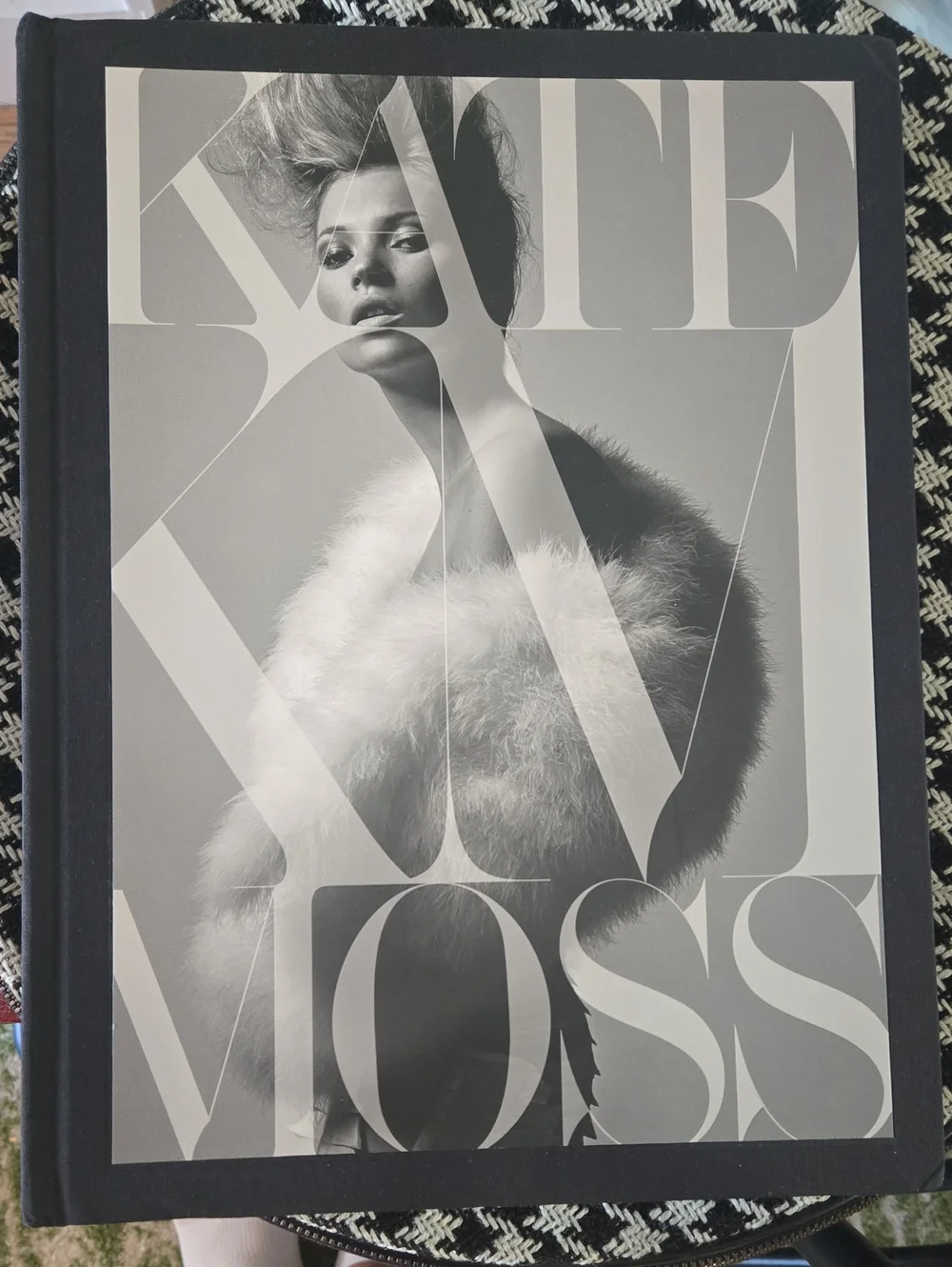 Rizzoli Kate Moss Black and White Photography Coffee Table Book